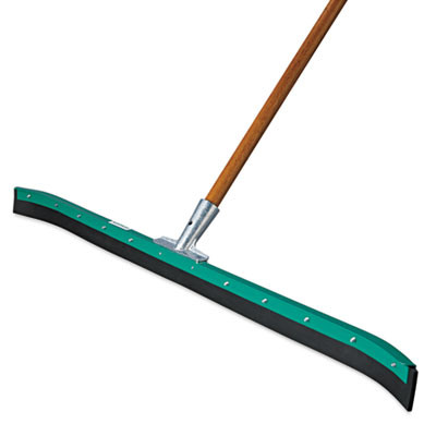 Unger AquaDozer Curved Floor Squeegee  36  Wide Blade  Black Rubber  Insert Socket (UNG FP90C)