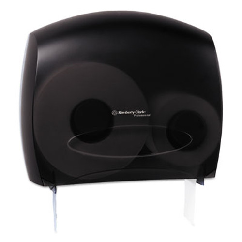 Kimberly-Clark Professional* JRT Jr  Escort Jumbo Bathroom Tissue Dispenser  13 33  x 5 75  x 16   Smoke (KCC 09507)
