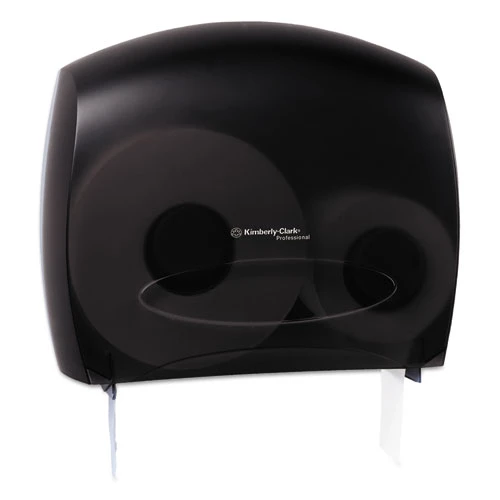 Kimberly-Clark Professional* JRT Jr  Escort Jumbo Bathroom Tissue Dispenser  13 33  x 5 75  x 16   Smoke (KCC 09507)