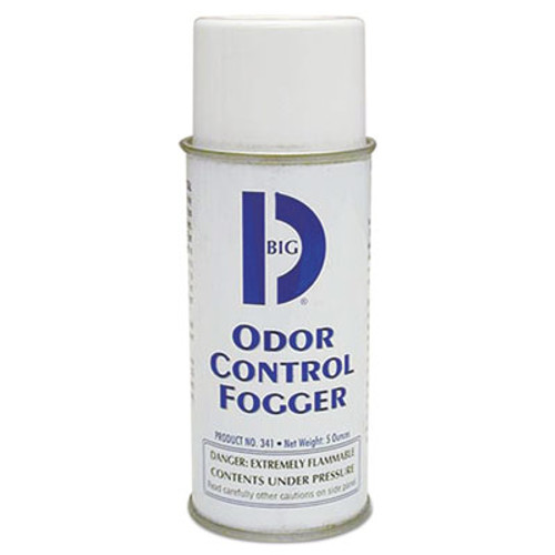 Big D Industries Odor Control Fogger  Original Scent  5 oz Aerosol  12 Carton (BGD 341)