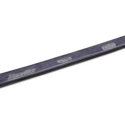 Unger ErgoTec Replacement Squeegee Blades  18  Wide  Black Rubber  Soft  12 Pack (UNG RT45)