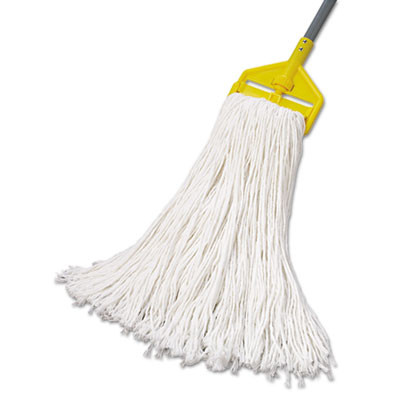 Boardwalk Mop Head  Premium Standard Head  Rayon Fiber  32oz  White  12 Carton (UNS 232R)