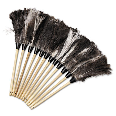 Boardwalk Professional Ostrich Feather Duster  13  Handle (UNS 23FD)