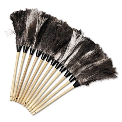 Boardwalk Professional Ostrich Feather Duster  13  Handle (UNS 23FD)