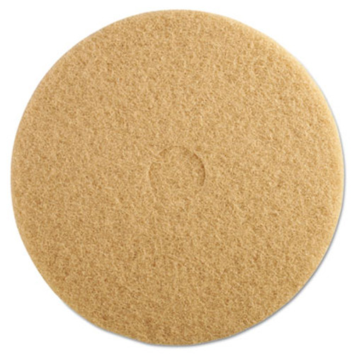 3M Ultra High-Speed Floor Burnishing Pads 3400  20  Diameter  Tan  5 Carton (MCO 05606)