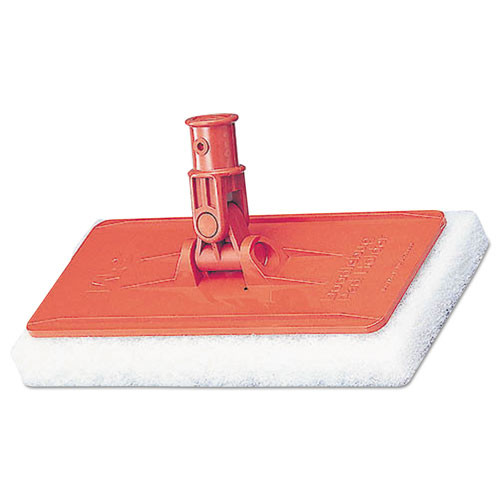 3M Doodlebug Threaded Pad Holder Kit  For 4 5 8 x 10 Pads  Orange  4 Carton (MCO 08542)