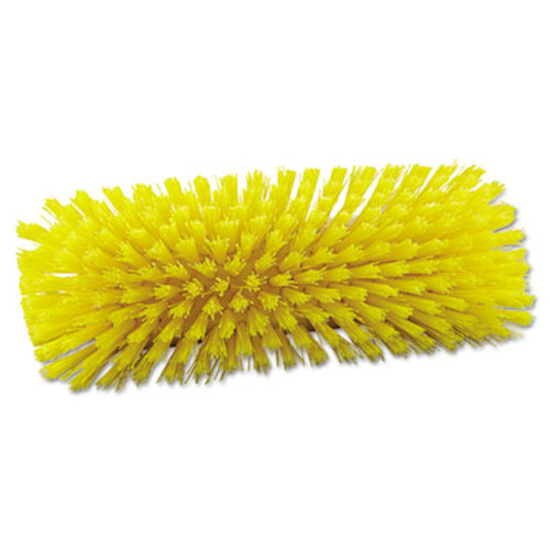 Boardwalk Dual-Surface Scrub Brush  Plastic Fill  10  Long  Yellow (BWK 3410)