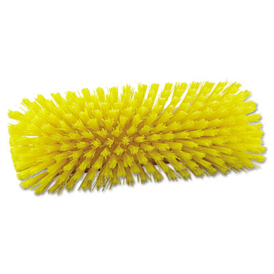 Boardwalk Dual-Surface Scrub Brush  Plastic Fill  10  Long  Yellow (BWK 3410)