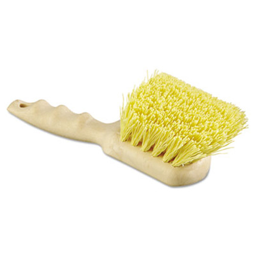 Boardwalk Utility Brush  Polypropylene Fill  8 1 2  Long  Tan Handle (BWK 4308)