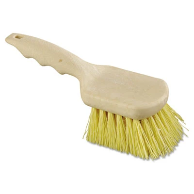 Boardwalk Utility Brush  Polypropylene Fill  8 1 2  Long  Tan Handle (BWK 4308)