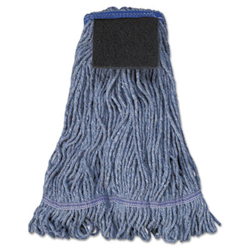 Boardwalk Mop Head  Loop-End  Cotton With Scrub Pad  Large  12 Carton (UNS 903BL)
