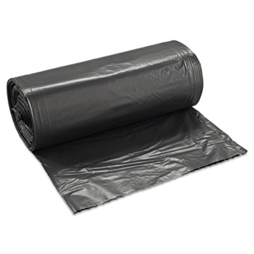 Boardwalk Low Density Repro Can Liners  45 gal  1 2 mil  40  x 46   Black  100 Carton (BWK 517)