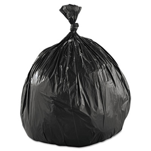 Boardwalk Low Density Repro Can Liners  56 gal  1 2 mil  43  x 47   Black  100 Carton (BWK 518)