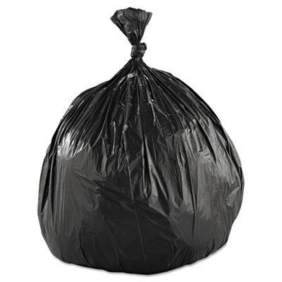 Boardwalk Low Density Repro Can Liners  56 gal  1 2 mil  43  x 47   Black  100 Carton (BWK 518)