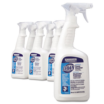 Dawn Professional Dish Power Dissolver  32 oz Spray Bottle  6 Carton (PGC 56037)