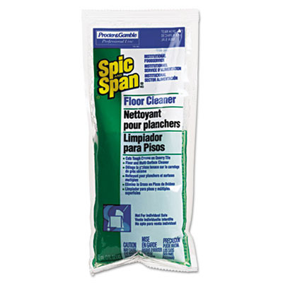 Spic and Span Liquid Floor Cleaner  3 oz Packet  45 Carton (PGC 02011)