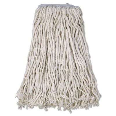 Boardwalk Cotton Mop Head  Cut-End   32  White  12 Carton (BWK CM02032S)