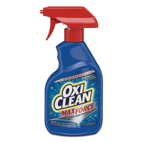 OxiClean Max Force Stain Remover  12oz Spray Bottle  12 Carton (CDC 57037-51244)