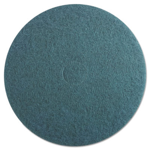 Boardwalk Aqua Burnishing Floor Pads  20  Diameter  5 Carton (PAD 4020 AQU)