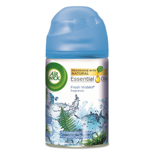 Air Wick Freshmatic Ultra Automatic Spray Refill  Fresh Waters  Aerosol  5 89 oz (REC 79553)