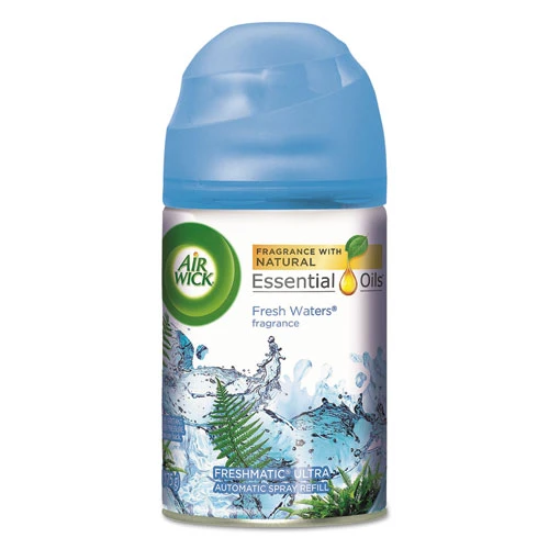 Air Wick Freshmatic Ultra Automatic Spray Refill  Fresh Waters  Aerosol  5 89 oz (REC 79553)