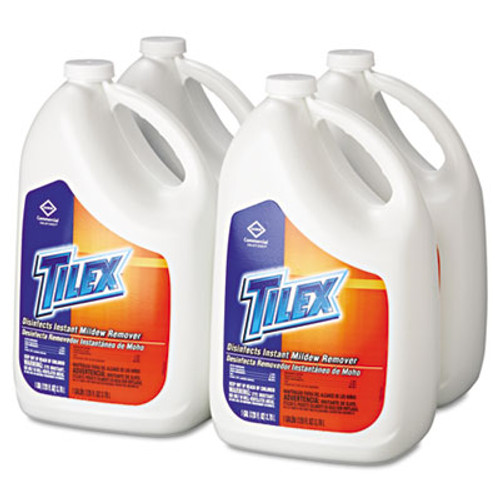 Tilex Disinfects Instant Mildew Remover  128 oz Refill Bottle  4 Carton (CLO 35605)