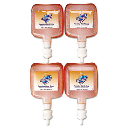 Safeguard Antibacterial Foam Hand Soap  Pleasant Scent  1200mL Bottle  4 Carton (PGC 47435)