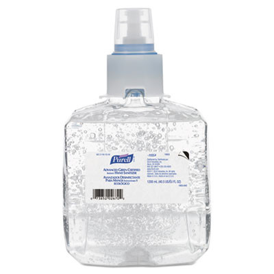 PURELL Advanced Hand Sanitizer Green Certified Gel Refill  1200 ml  Fragrance Free  2 Carton (GOJ 1903-02)