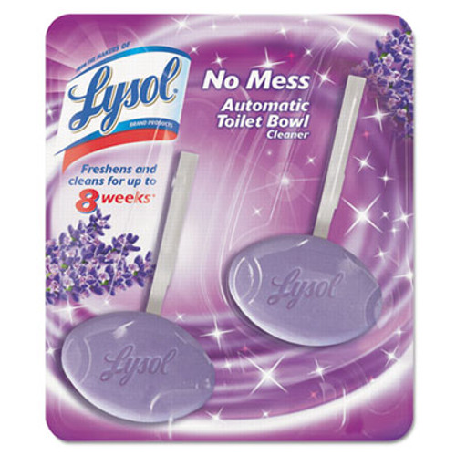 LYSOL Brand Hygienic Automatic Toilet Bowl Cleaner  Cotton Lilac  2 Pack (REC 83722)