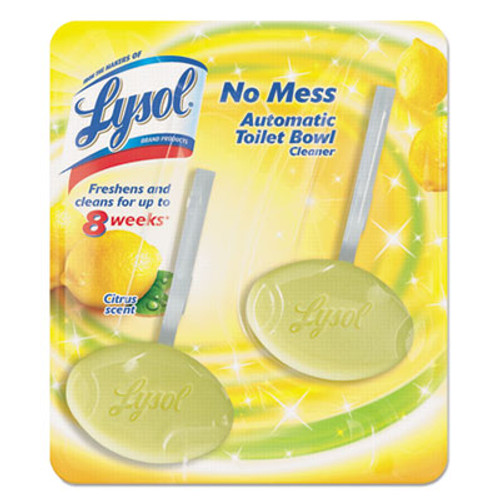 LYSOL Brand Hygienic Automatic Toilet Bowl Cleaner  Lemon Breeze  2 Pack (REC 83723)