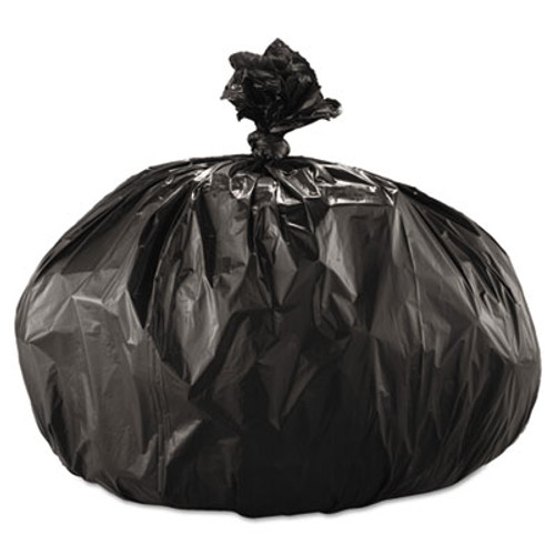 Boardwalk Low Density Repro Can Liners  56 gal  1 6 mil  43  x 47   Black  100 Carton (BWK 522)