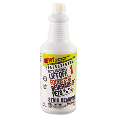 Motsenbocker's Lift-Off Food Beverage Protein Stain Remover  32oz Pour Bottle (MOT40503)