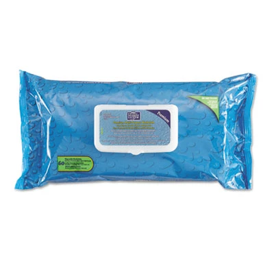 Sani Professional Hygea Adult Wash Cloths  9 1 2 x 11 1 2  White  60 Wipes Tub  6 Tubs Carton (NIC J14143)
