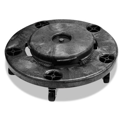 Boardwalk Refuse Container Utility Dolly  300 lb Capacity  22  Diameter  Gray (UNS DOLLY)