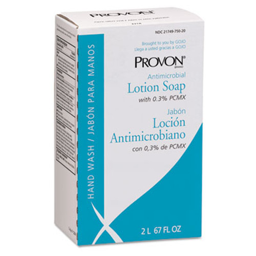 PROVON Antimicrobial Lotion Soap with Chloroxylenol  NXT 2 L Refill  4 Carton (GOJ 2218-04)