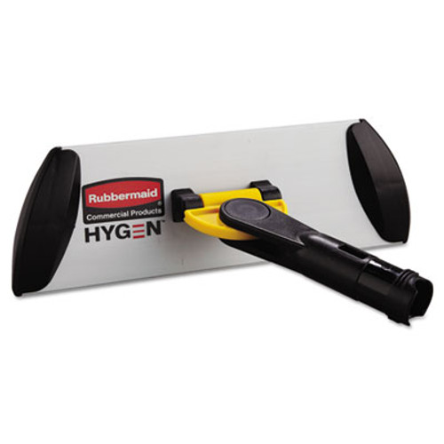 Rubbermaid Commercial HYGEN Wall Stairs Quick Connect Frame  11w x 3 1 2d  Yellow (RCP Q550)