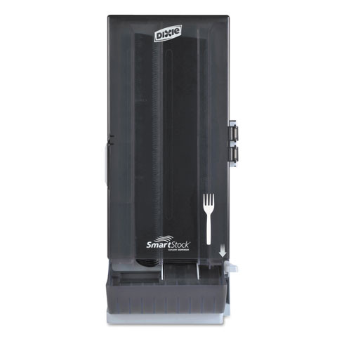 Dixie SmartStock Mediumweight Polystyrene Dispenser  Fork  10  x 8 25 32  x 24 3 4  (DIX SSFD120)