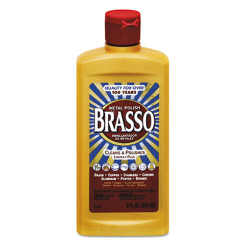 BRASSO Metal Surface Polish  8 oz Bottle (REC 89334)