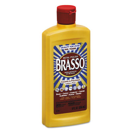 BRASSO Metal Surface Polish  8 oz Bottle (REC 89334)