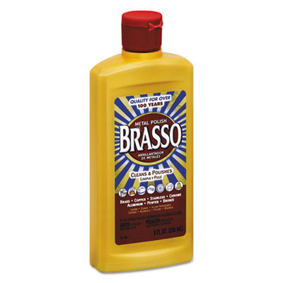 BRASSO Metal Surface Polish  8 oz Bottle (REC 89334)
