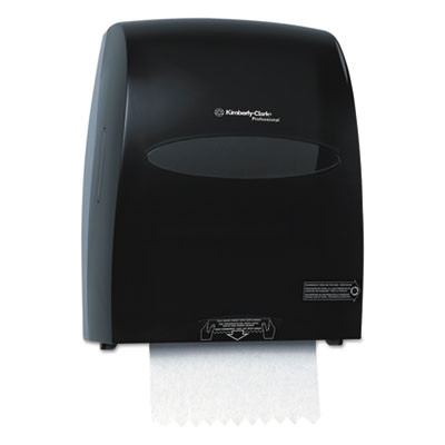 Kimberly-Clark Professional* Sanitouch Hard Roll Towel Dispenser  12 63 100w x 10 1 5d x 16 13 100h  Smoke (KCC 09996)
