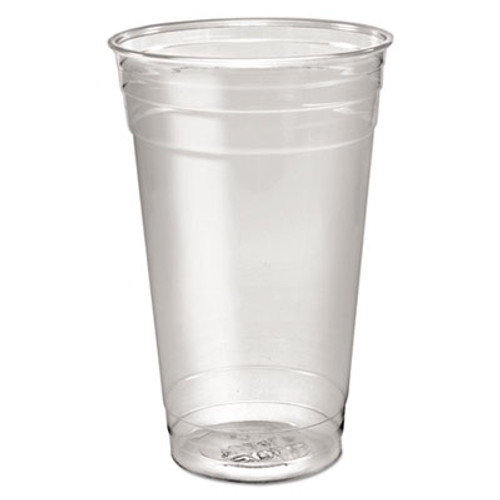 Dart Ultra Clear PETE Cold Cups  24 oz  Clear  50 Sleeve  12 Sleeves Carton (DCC TD24)