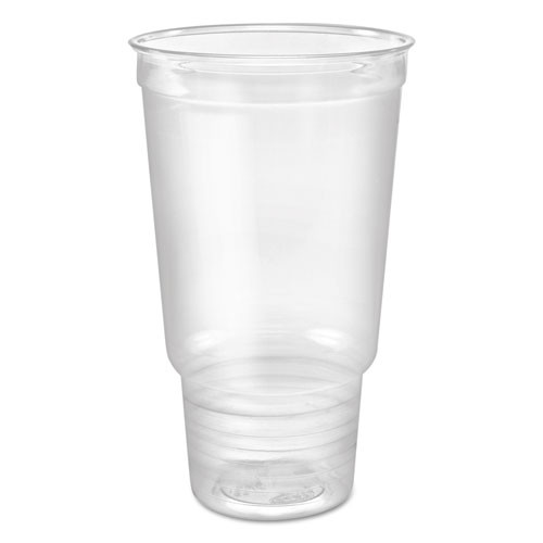 Dart Clear PET Cold Cups  32 oz  Clear  25 Bag  20 Bags Carton (DCC 32AC)