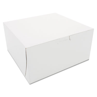 SCT Non-Window Bakery Boxes  8 x 8 x 4  White  250 Carton (SCH 0941)
