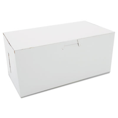 SCT Non-Window Bakery Boxes  9 x 5 x 4  White  250 Carton (SCH 0949)
