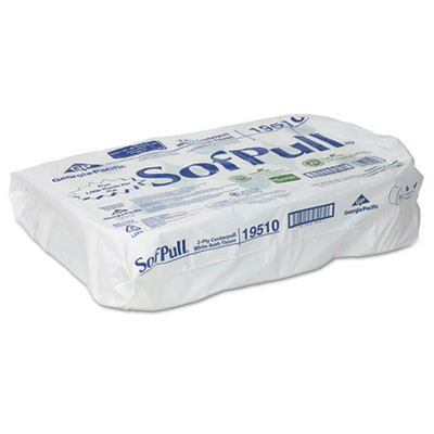 Georgia Pacific Professional High Capacity Center Pull Tissue  Septic Safe  2-Ply  White  1000 Sheets Roll  6 Rolls Carton (GPC 195-10)