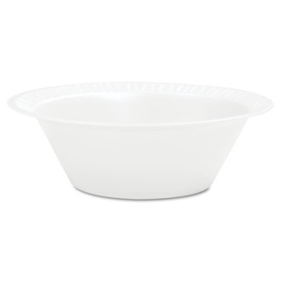 Dart Concorde Foam Bowl  10 12oz  White  125 Pack  8 Packs Carton (DCC 12BWWCR)