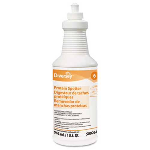 Diversey Protein Spotter  Fresh Scent  32 oz Bottle  6 Carton (DVO 5002611)