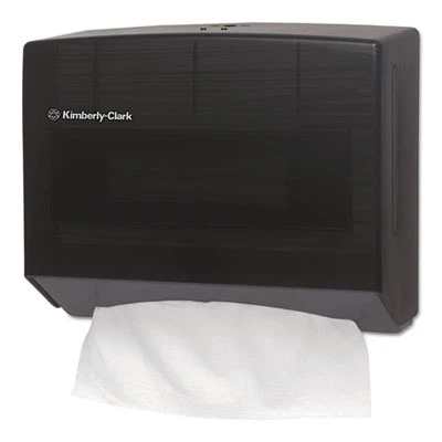 Scott Scottfold Folded Towel Dispenser  Plastic  10 75 x 4 75 x 9  Black (KCC 09215)
