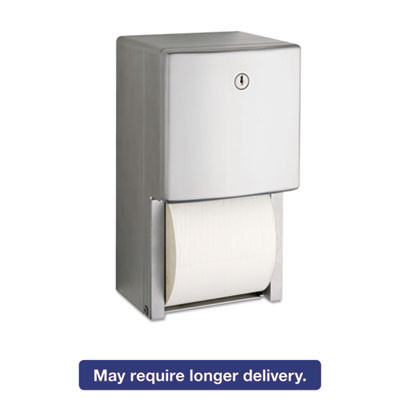Bobrick ConturaSeries Two-Roll Tissue Dispenser  6 1 16  x 5 15 16  x 11  (BOB 4288)
